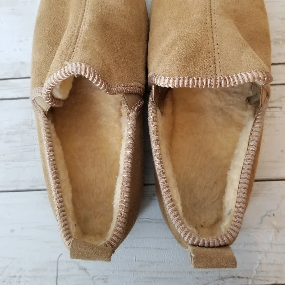 Faux Suede Faux Fur Slip-On Scuff Slipper Loafers
